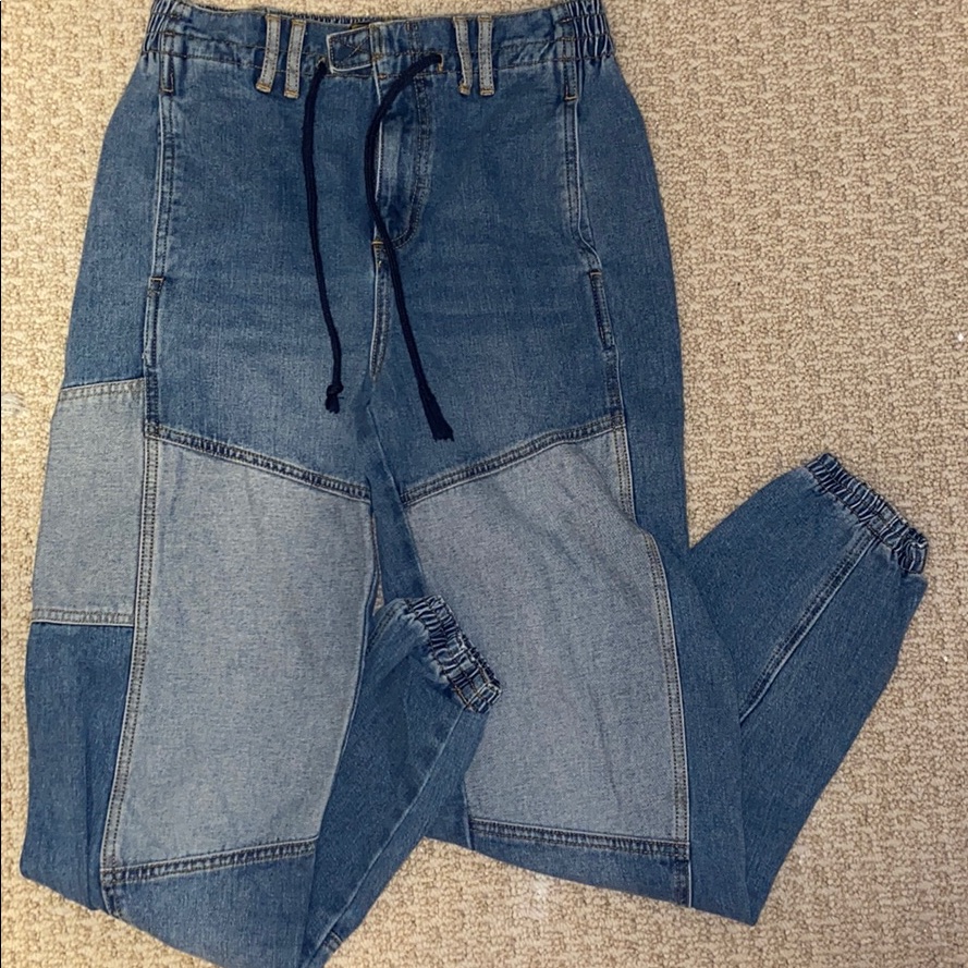 Patchwork Bdg Jeans